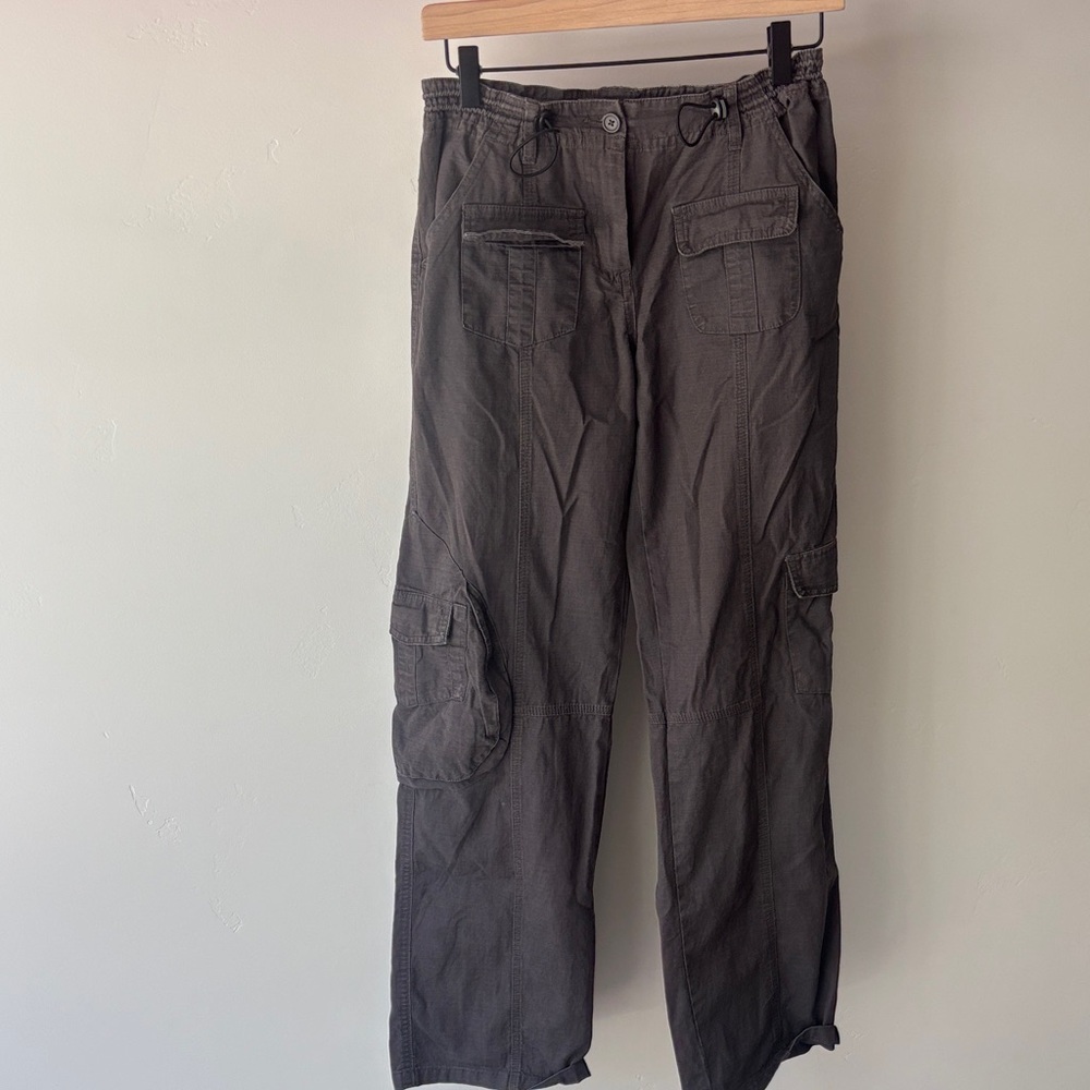 Brandy Melville Charcoal Cargo Pants